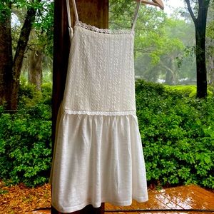 Delicate White Lace Tank